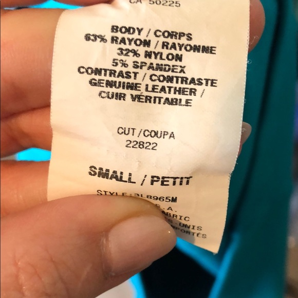 ABS Scuba Sheath with Peplum Detail Dress 👗 - Picture 7 of 7